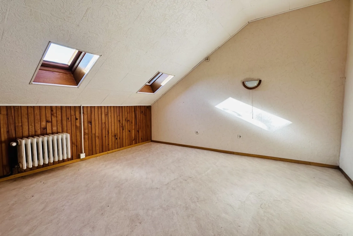 Belle maison de 185 m2 avec jardin et potentiel d'aménagement à Danne-et-Quatre-Vents 