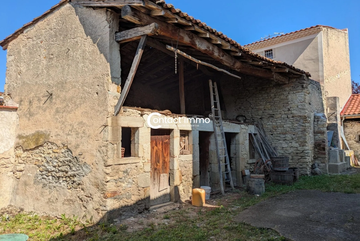 Maison à Moissat avec 4 chambres, grande parcelle et dépendances - Opportunité à saisir 