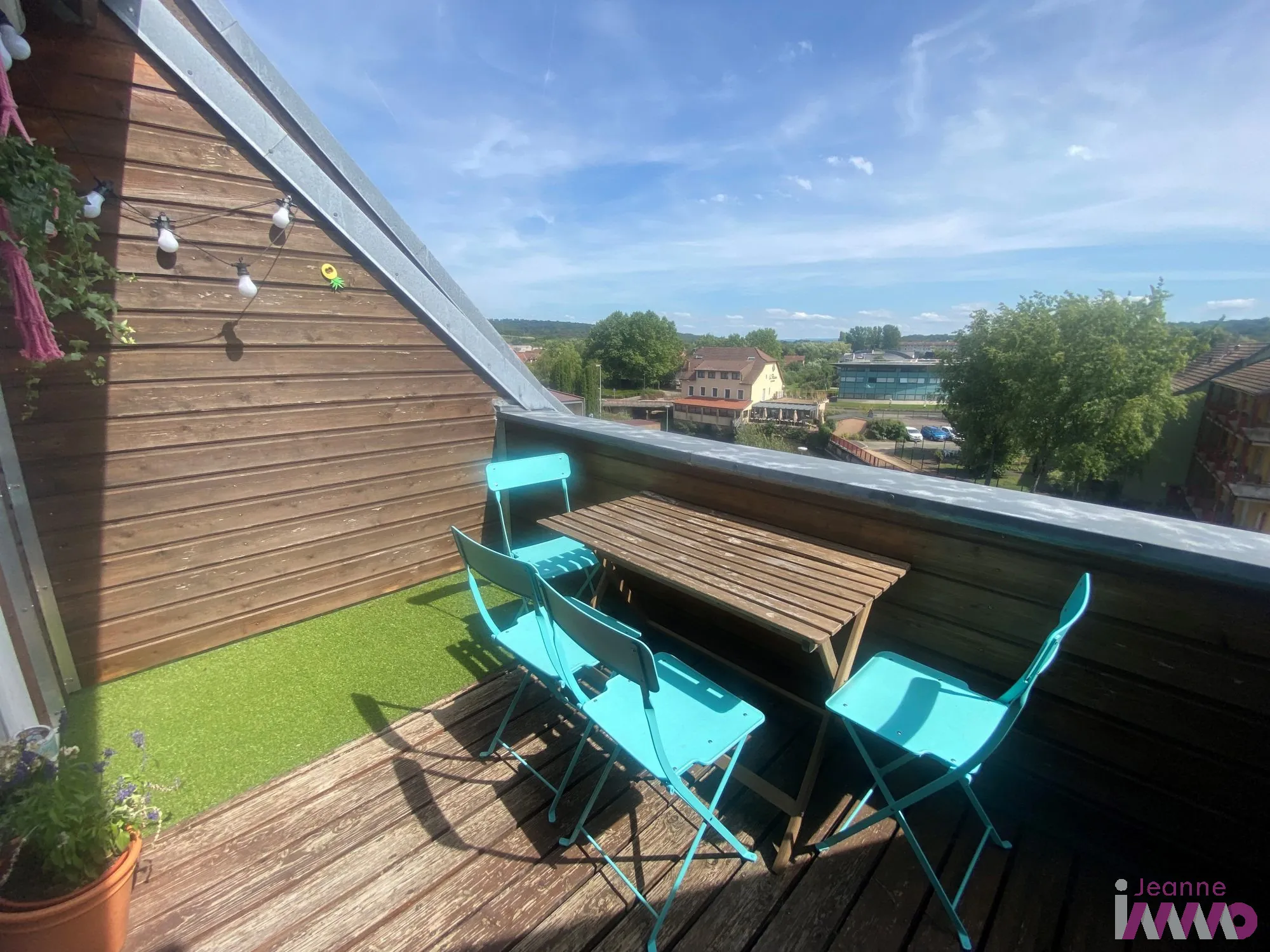 Vente appartement T5 duplex avec terrasse et garage à Héricourt 