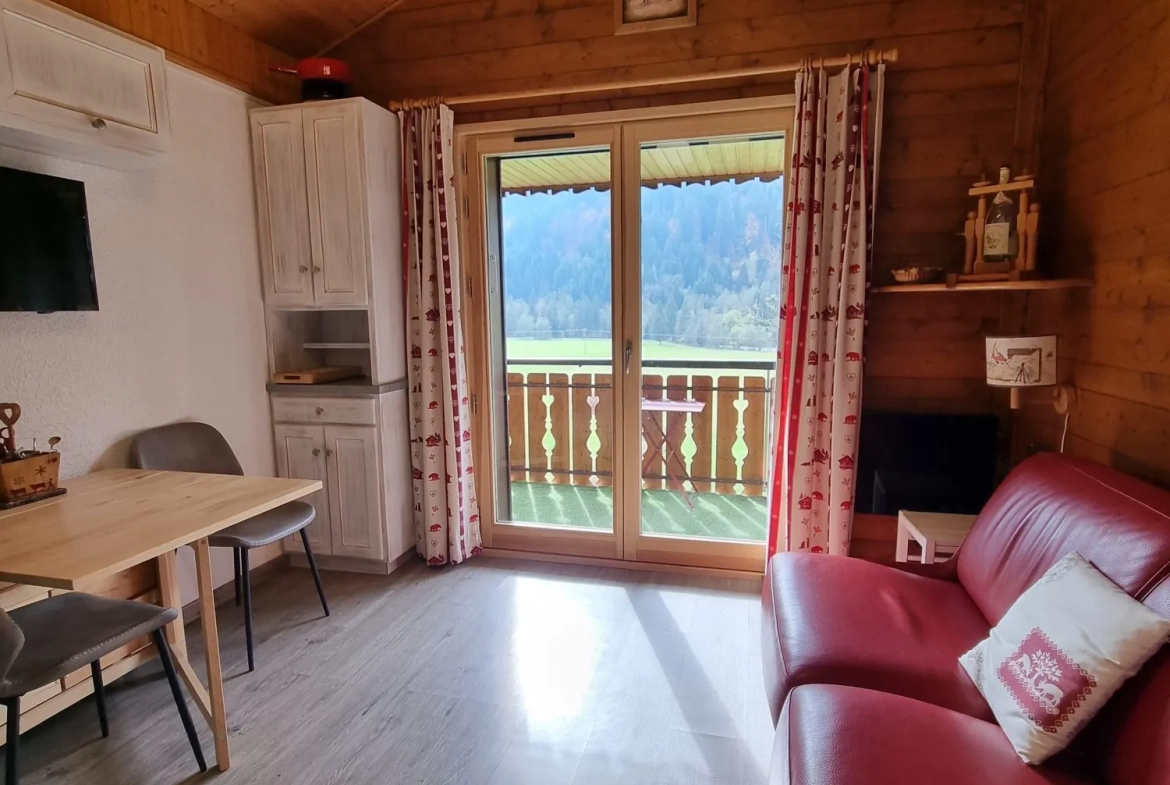 Appartement 1 Chambre avec Mezzanine et Balcon à La Chapelle d'Abondance 