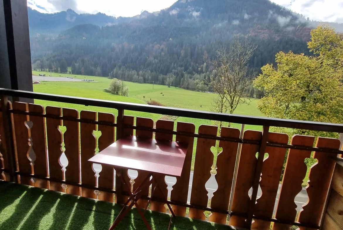 Appartement 1 Chambre avec Mezzanine et Balcon à La Chapelle d'Abondance 