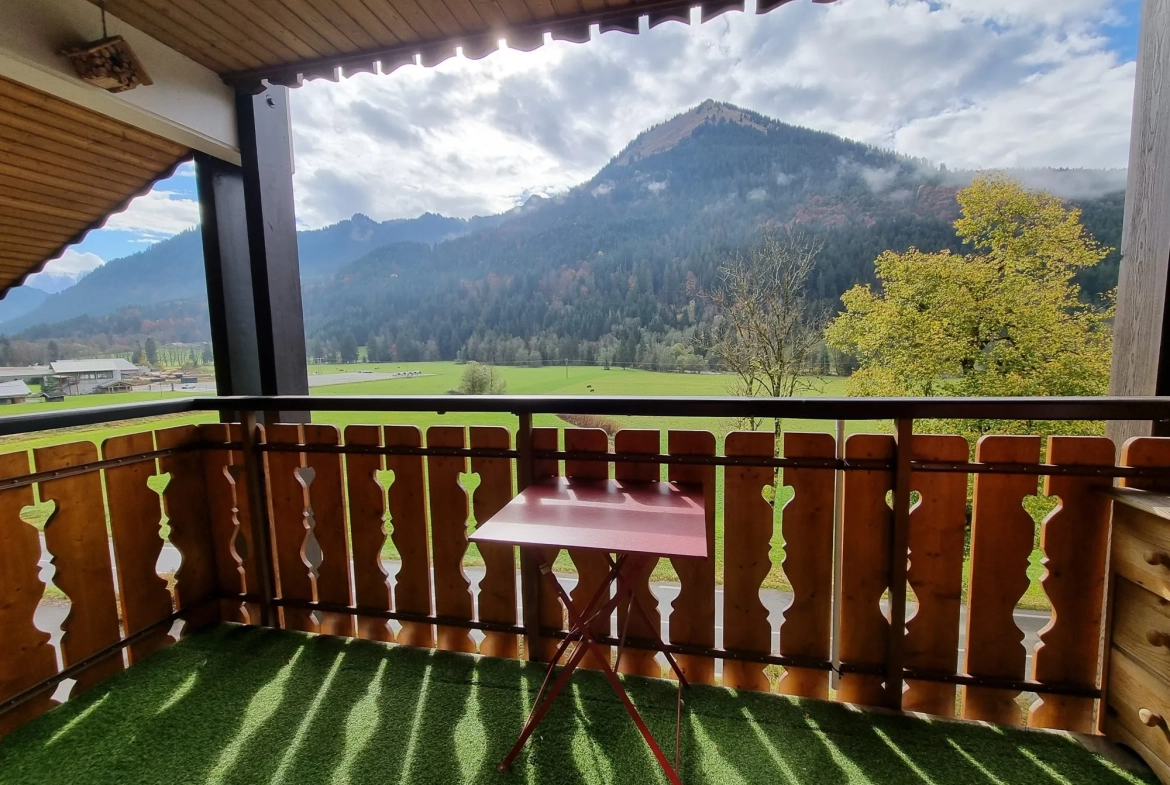 Appartement 1 Chambre avec Mezzanine et Balcon à La Chapelle d'Abondance 