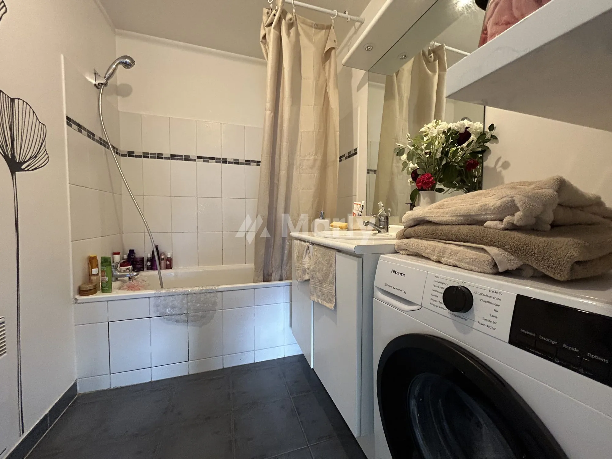 Appartement 2 pièces avec terrasse et double stationnement à Franconville 