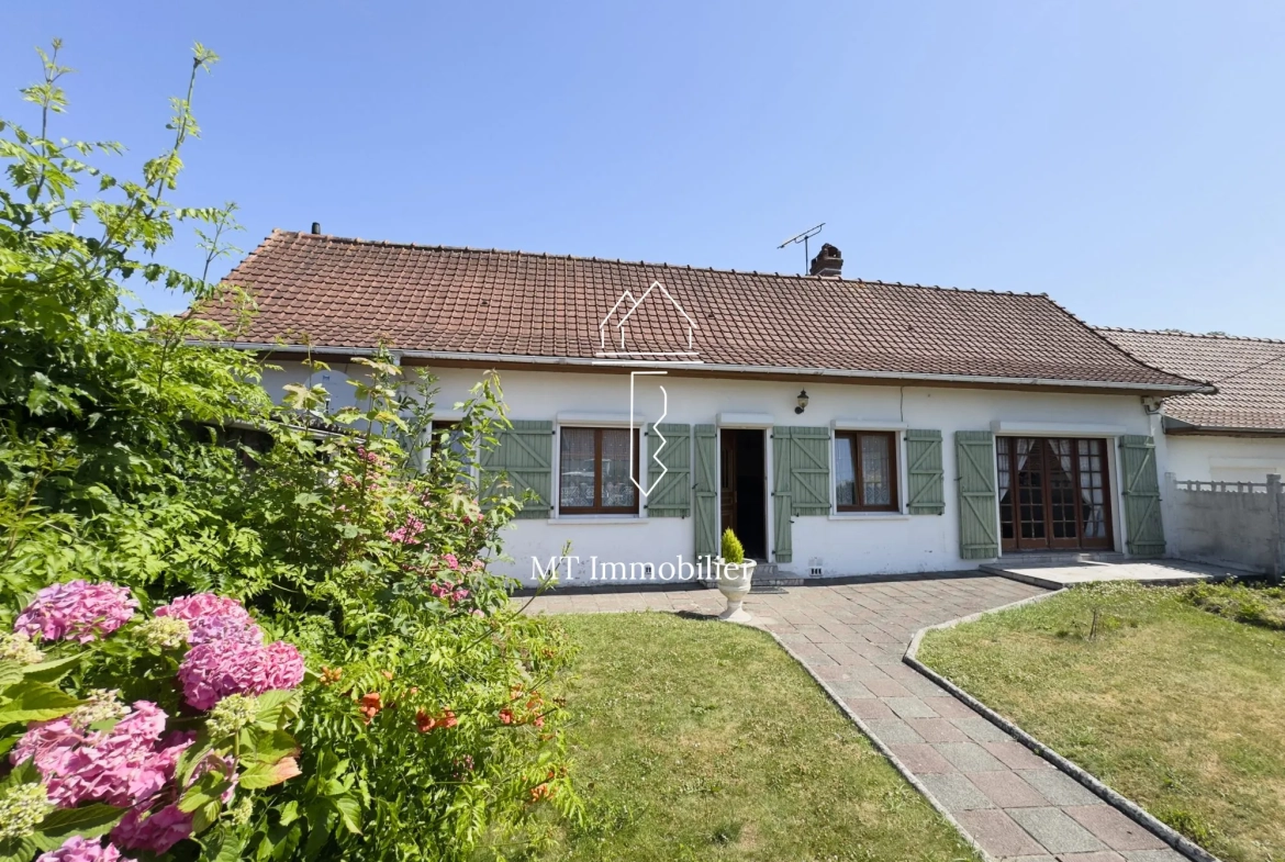Maison de plain-pied à Beaurainville – 103 m², agréable et spacieuse 
