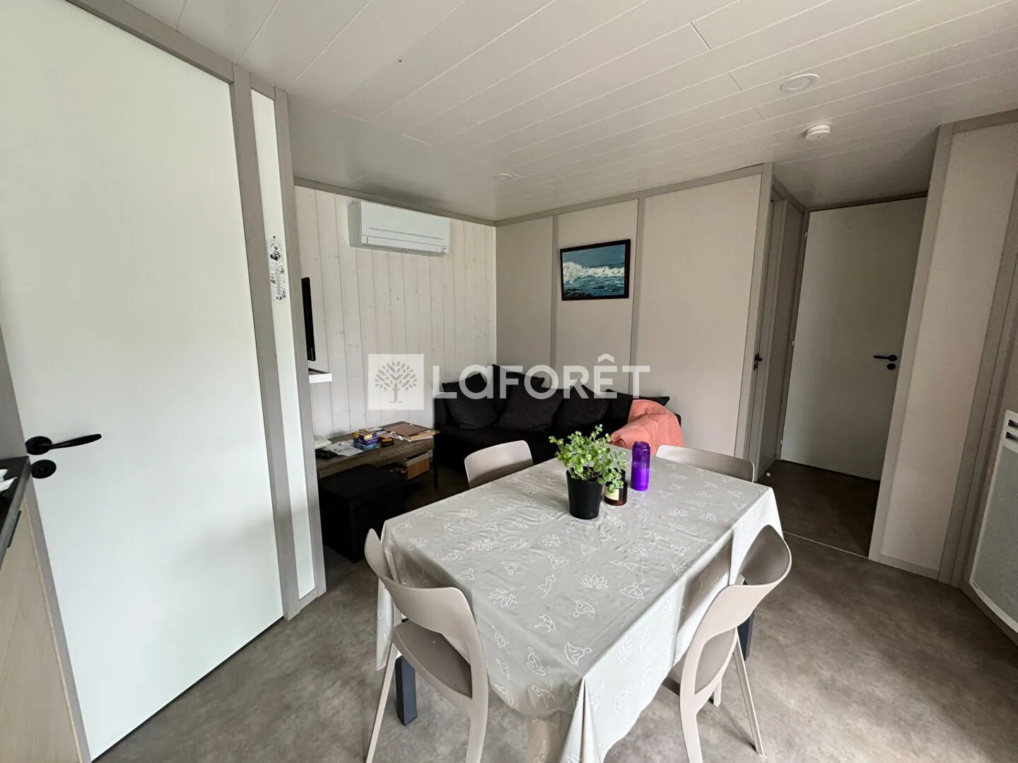 Charmant chalet meublé avec piscine à Pont l'Abbé, résidence de vacances 