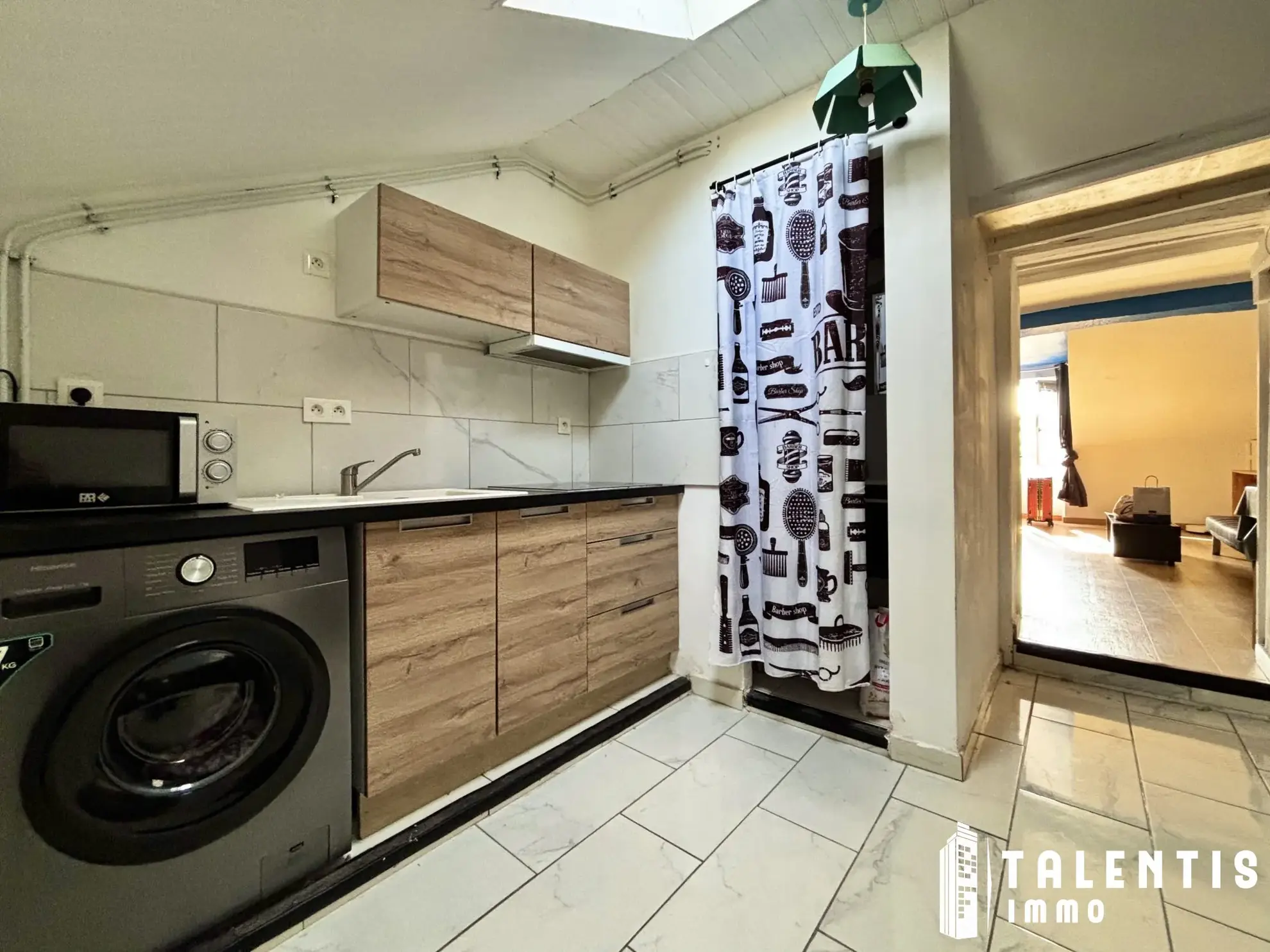 Appartement 2 pièces lumineux à Nantes proche CHU – Dernier étage 