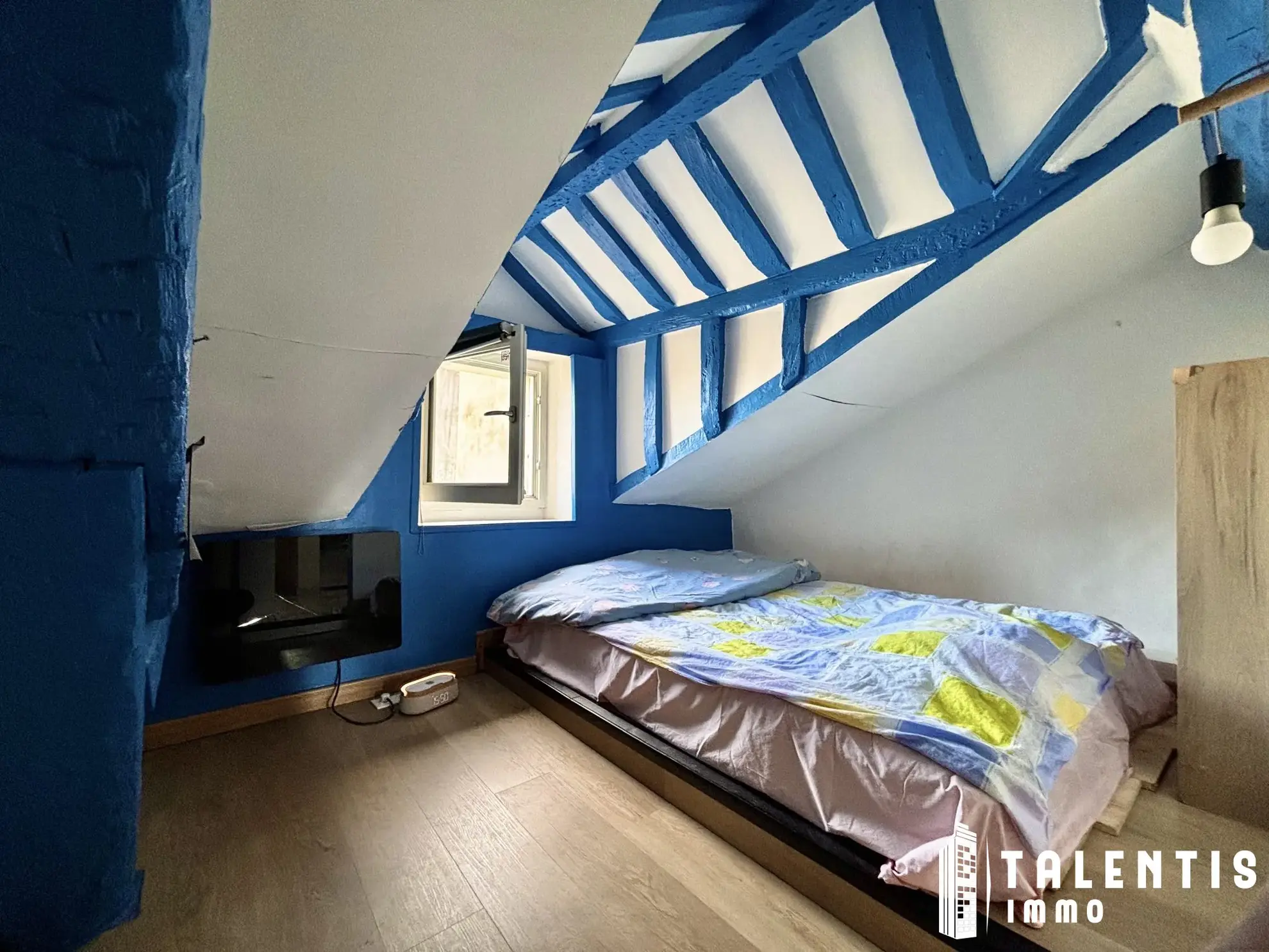 Appartement 2 pièces lumineux à Nantes proche CHU – Dernier étage 