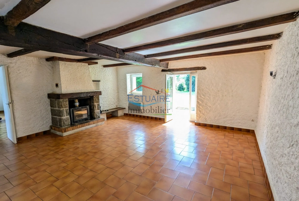 Maison à vendre avec 2 chambres, garage et jardin à Saffré - Nantes 