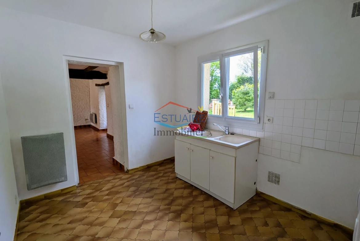 Maison à vendre avec 2 chambres, garage et jardin à Saffré - Nantes 