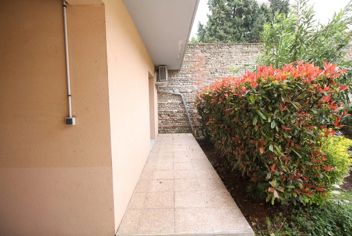 Appartement T1 meublé avec terrasse à Toulouse – Emplacement idéal en centre-ville 