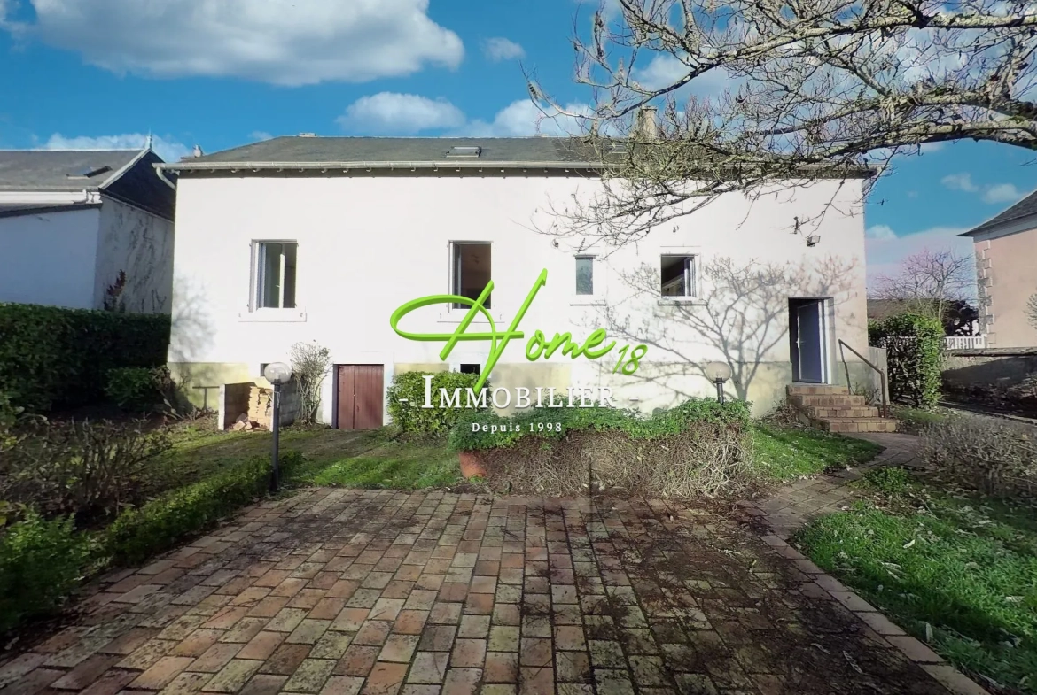Maison 7 pièces avec terrasse et jardin à Savigny-en-Septaine - Exclu 