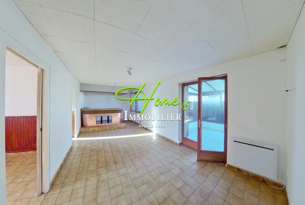 Maison 7 pièces avec terrasse et jardin à Savigny-en-Septaine - Exclu 