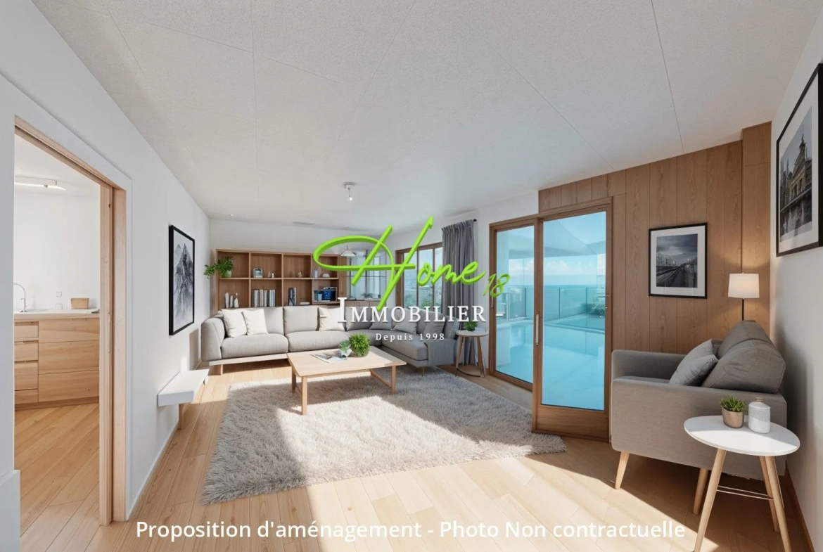 Maison 7 pièces avec terrasse et jardin à Savigny-en-Septaine - Exclu 