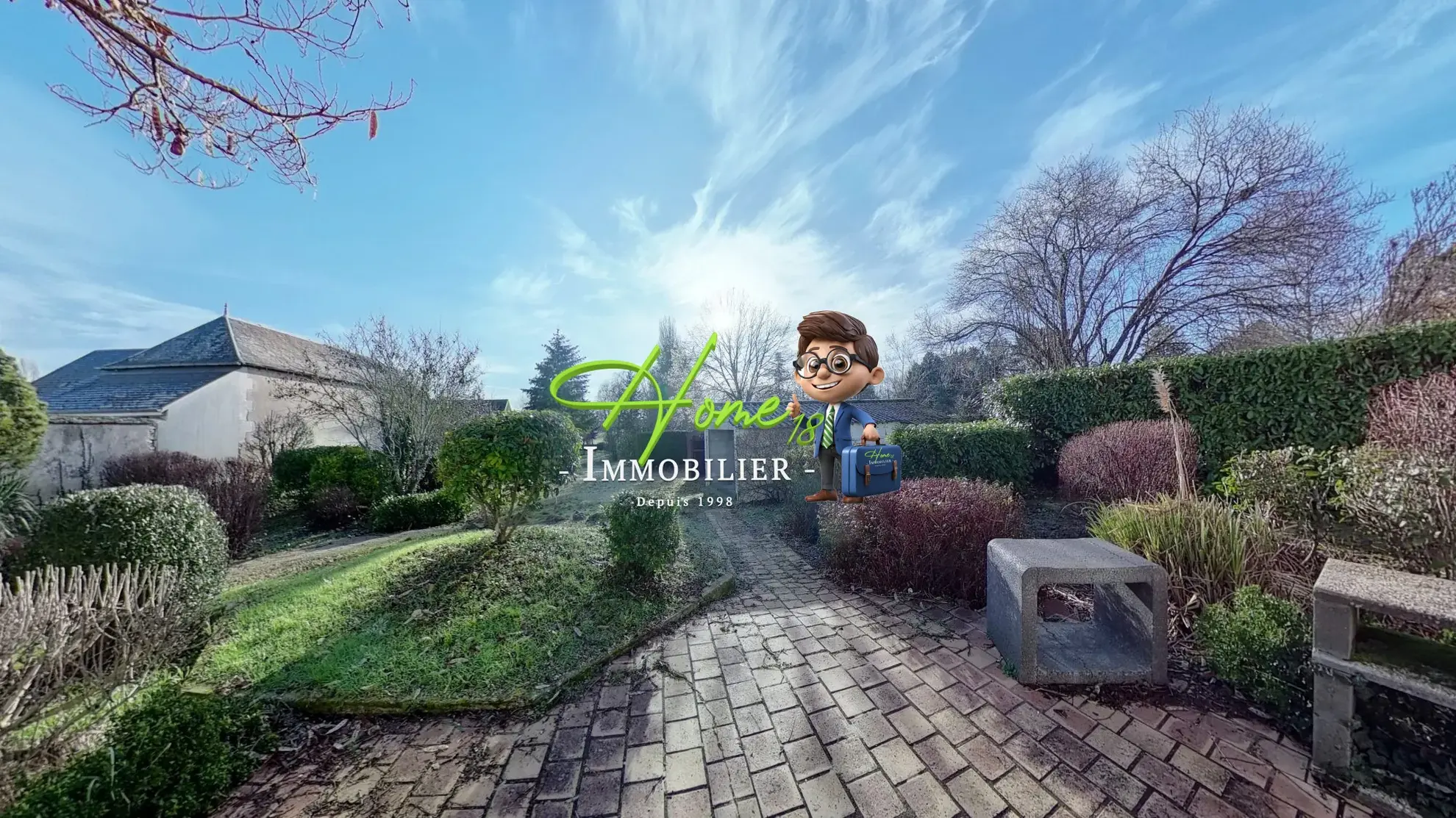 Maison 7 pièces avec terrasse et jardin à Savigny-en-Septaine - Exclu 
