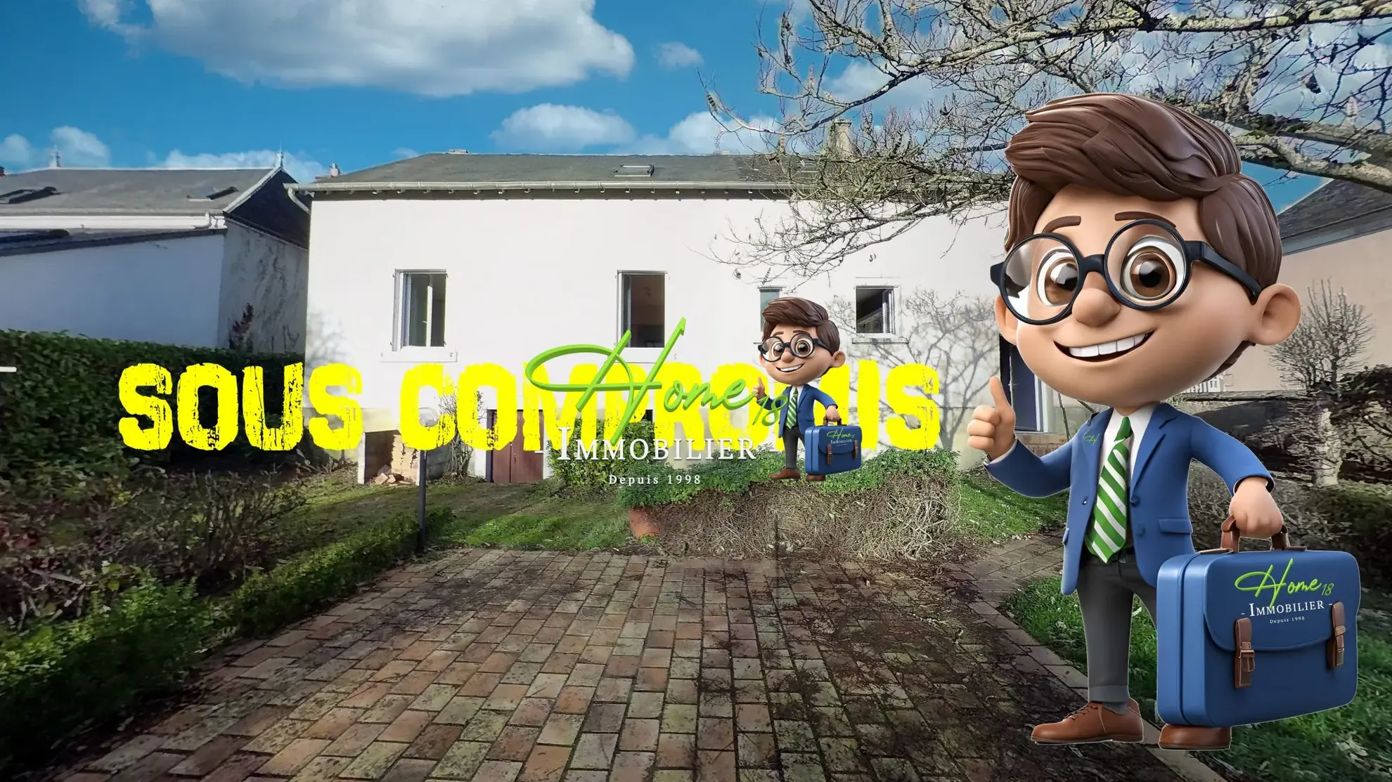 Maison 7 pièces avec terrasse et jardin à Savigny-en-Septaine - Exclu 