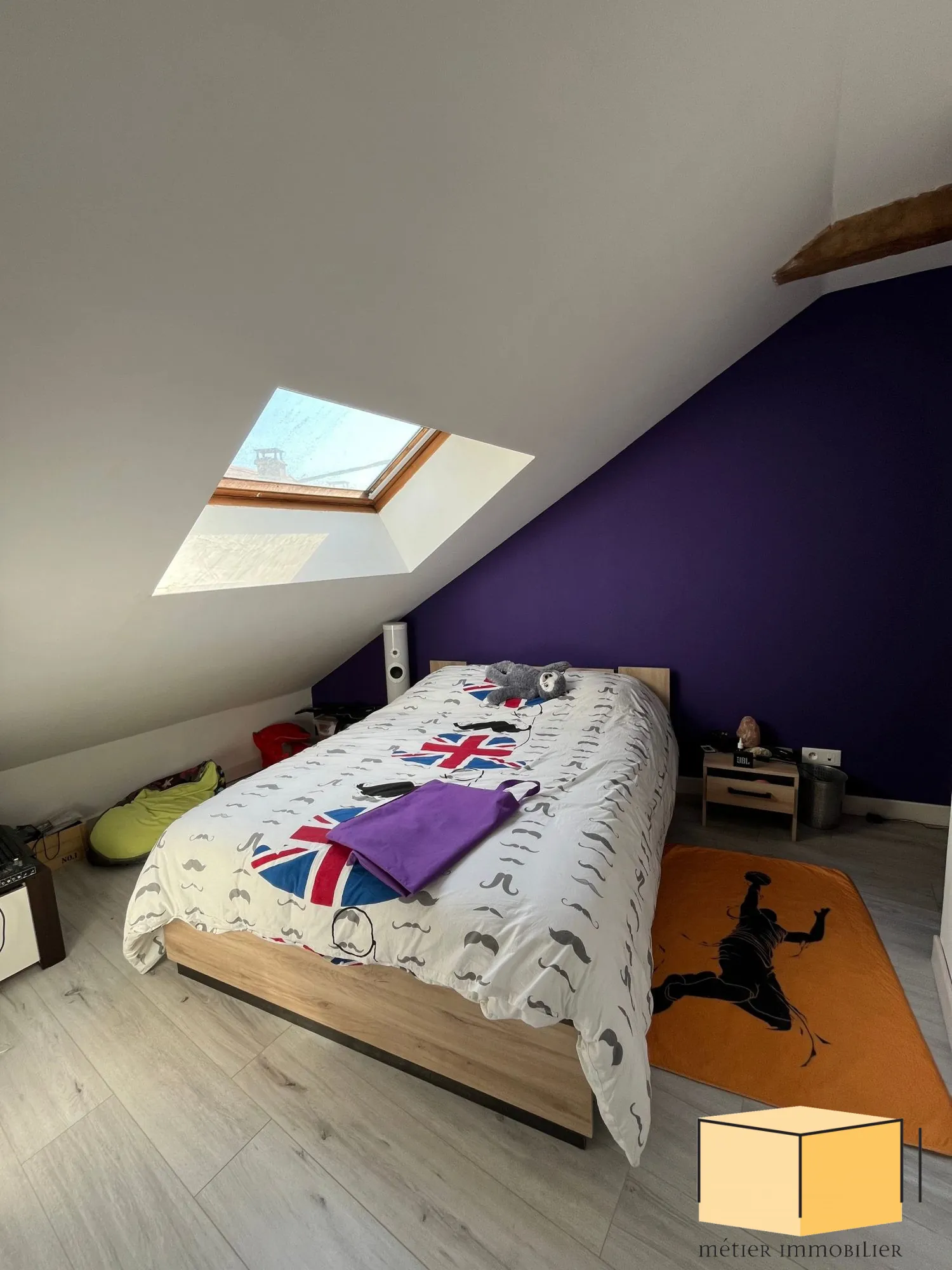 Appartement F3 bis avec terrasse à Yenne, centre-ville 