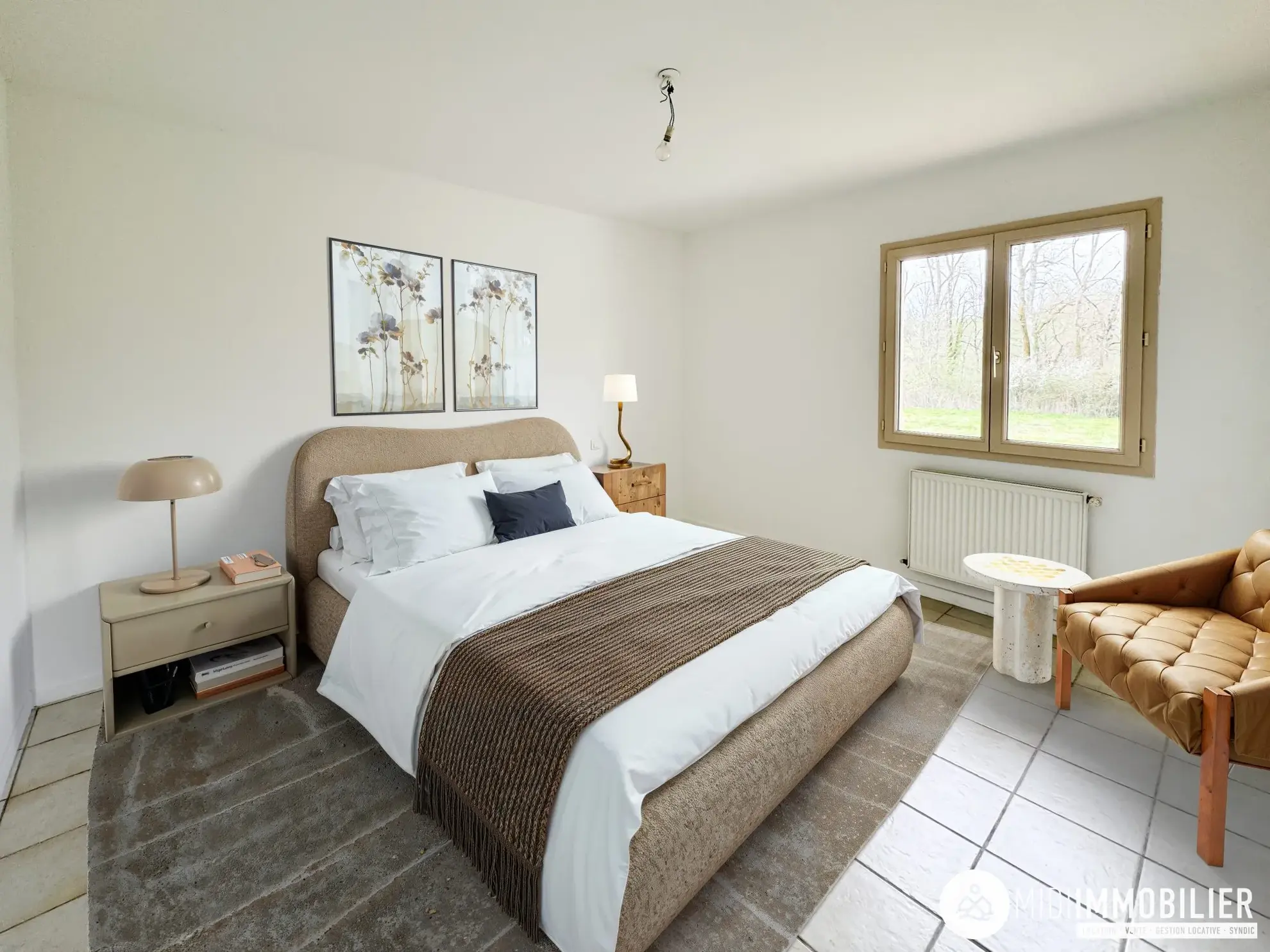 Maison de campagne rénovée à Monestiés – 103 m² avec grand terrain et garage 