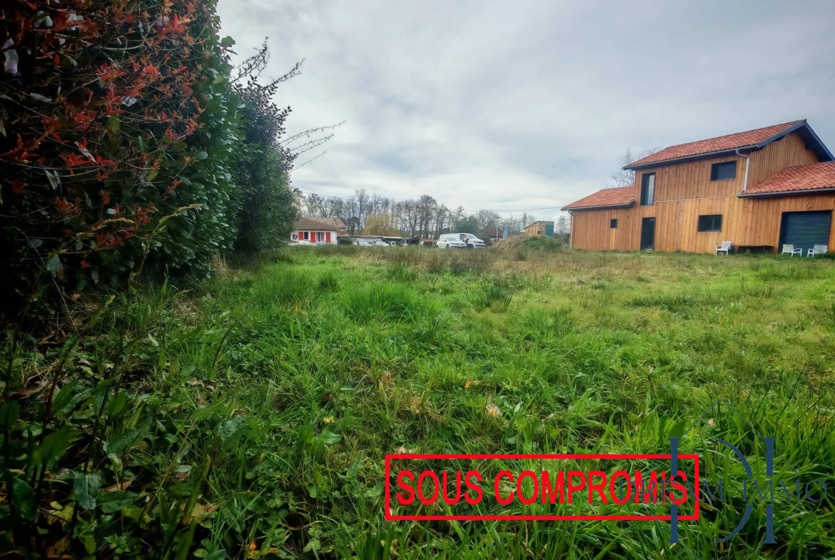 Terrain constructible plat de 740 m² à Saint-Lon-les-Mines – Opportunité à saisir 