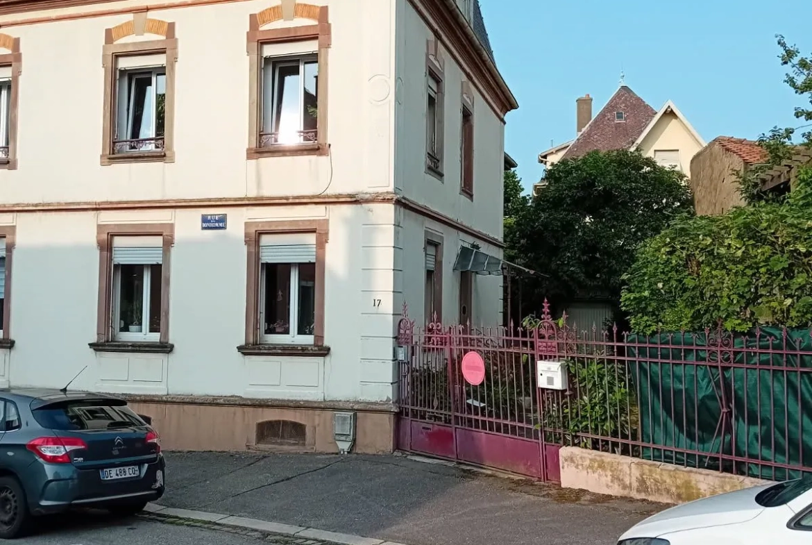 Appartement T3 avec jardin privé à Mulhouse - Charmant et lumineux 