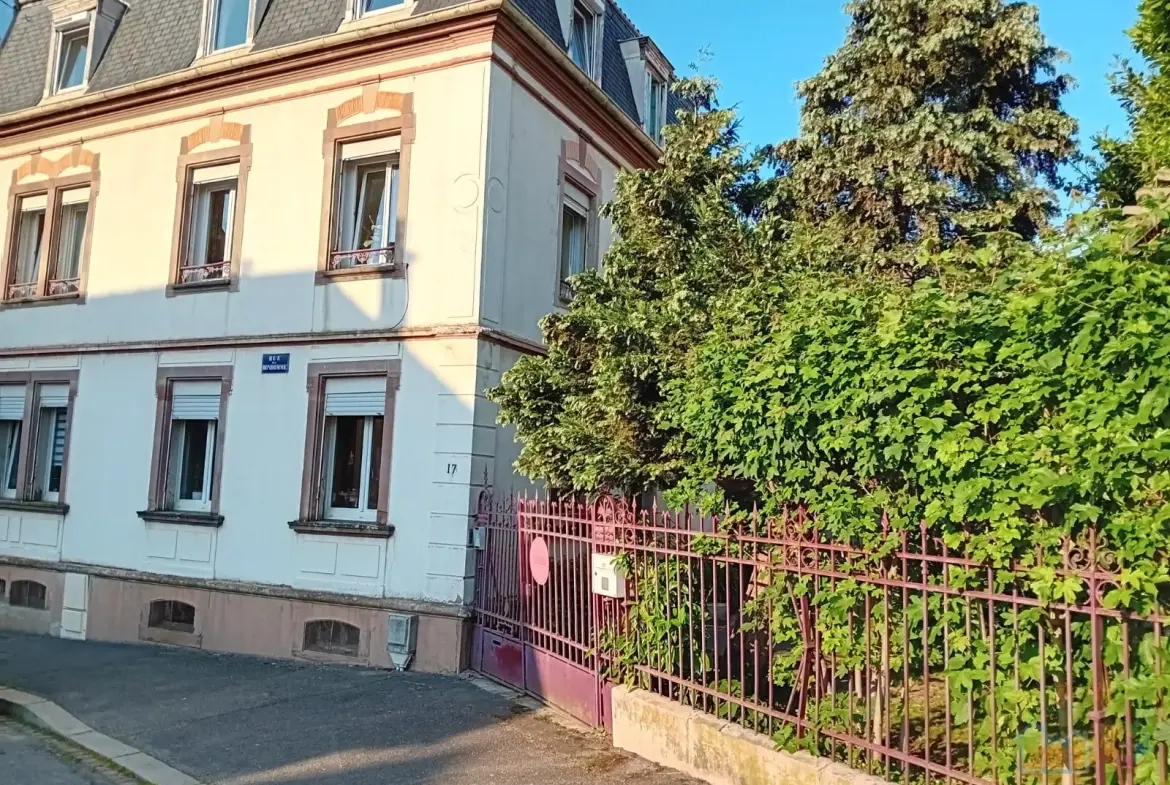 Appartement T3 avec jardin privé à Mulhouse - Charmant et lumineux 