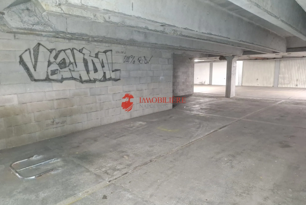 Place de parking en garage souterrain à vendre à Mulhouse 