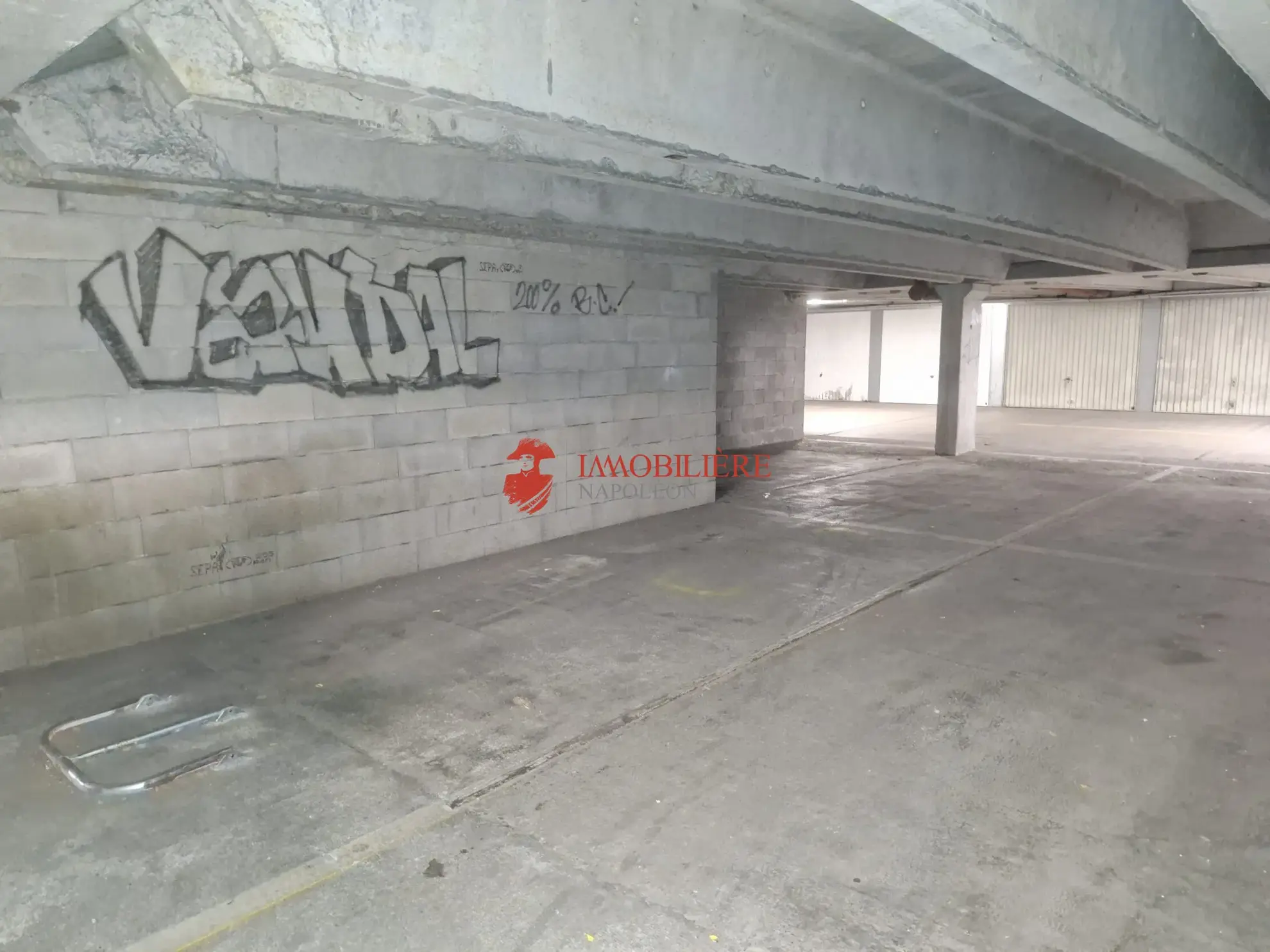 Place de parking en garage souterrain à vendre à Mulhouse 