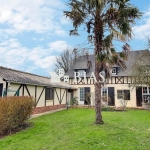 Maison normande à Bourg-Achard avec 2 chambres et terrain de 340 m²