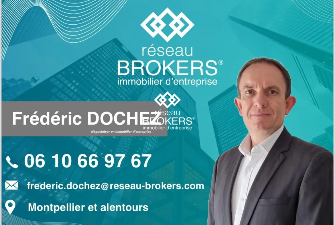 Local d'activité neuf en VEFA à Lunel – 109,89 m², livraison 2025 