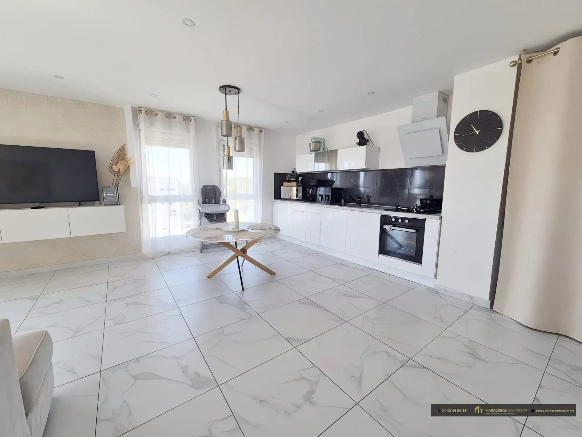 Appartement 3 pièces à vendre à Port-de-Bouc – 70 m², parking, rénové 
