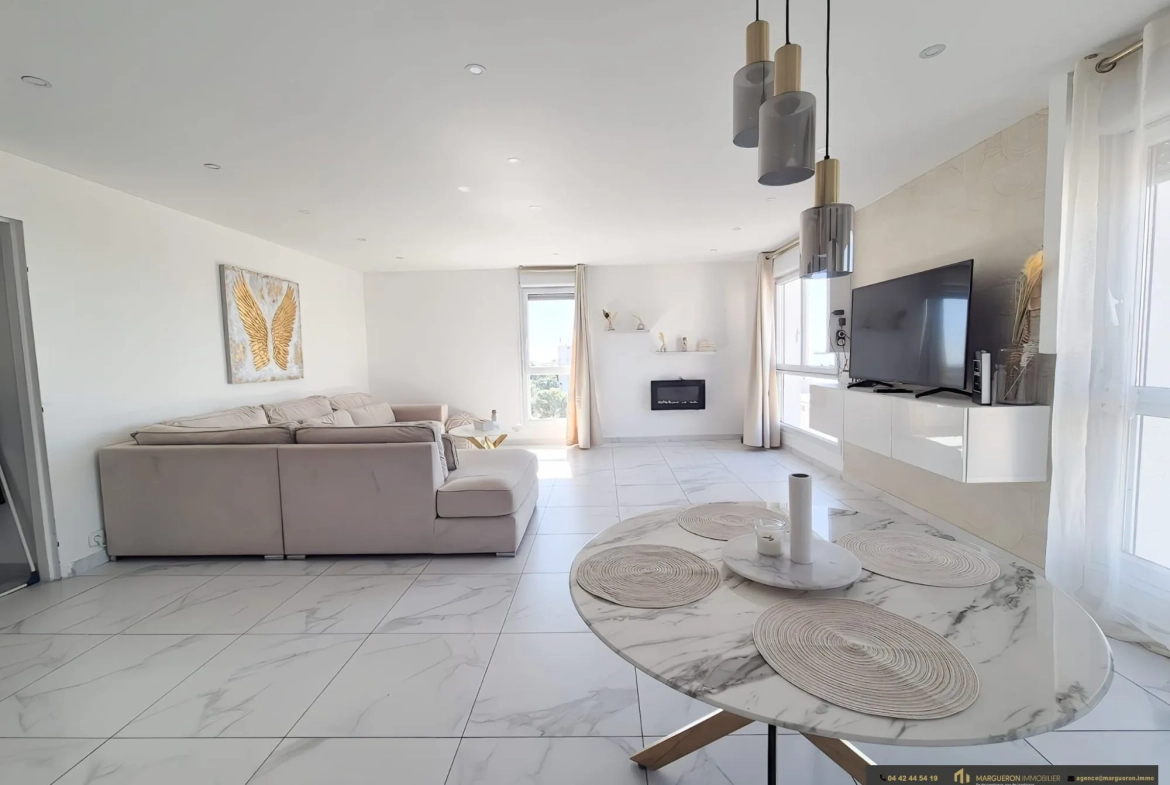 Appartement 3 pièces à vendre à Port-de-Bouc – 70 m², parking, rénové 