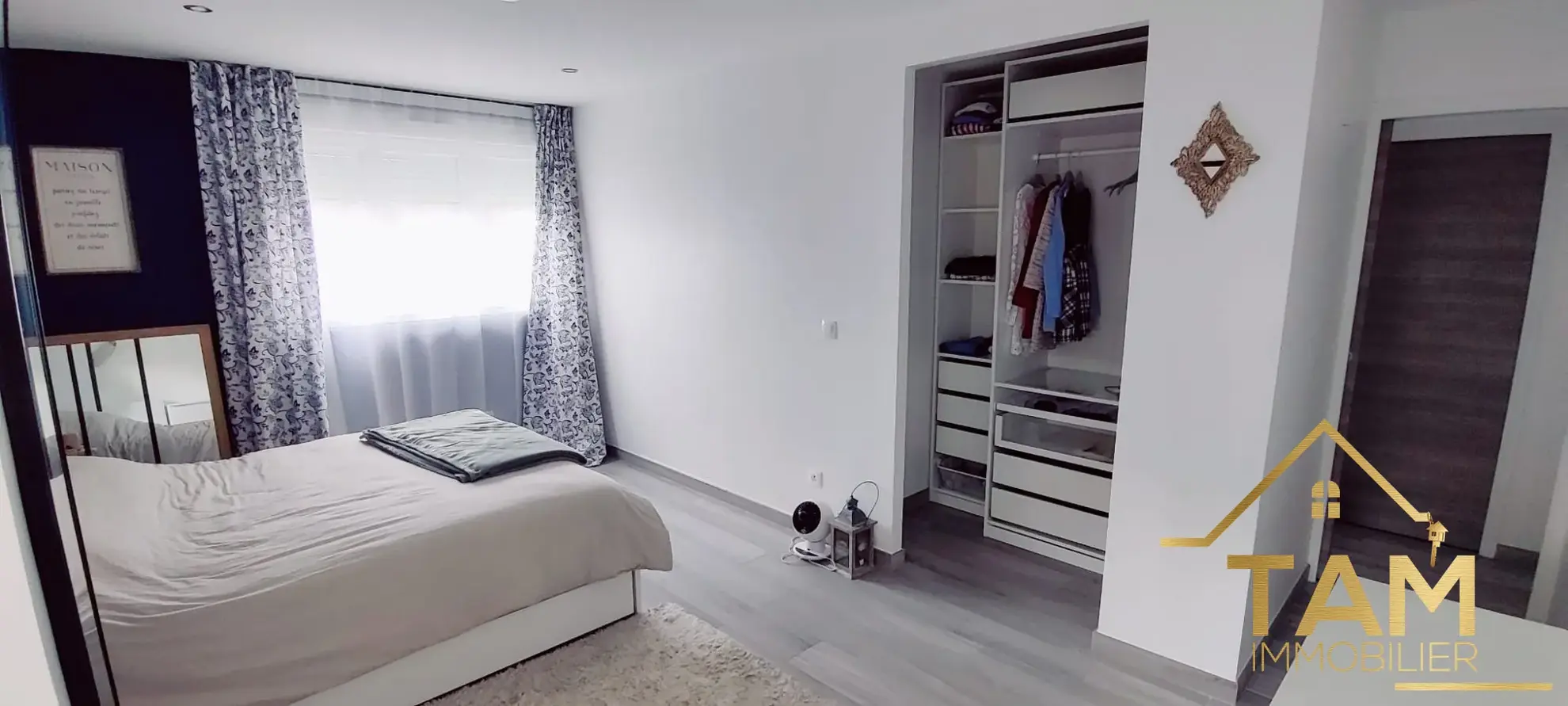 Appartement T3 lumineux avec balcon à Trappes, résidence sécurisée 