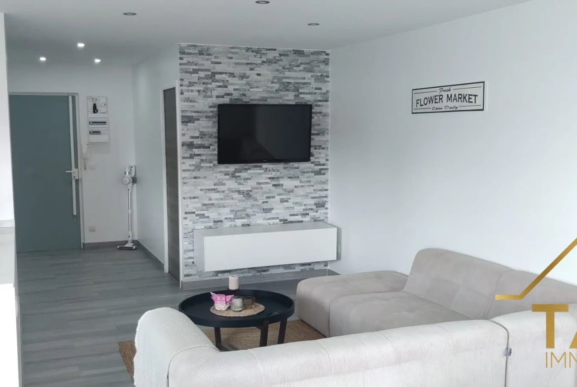 Appartement T3 lumineux avec balcon à Trappes, résidence sécurisée 