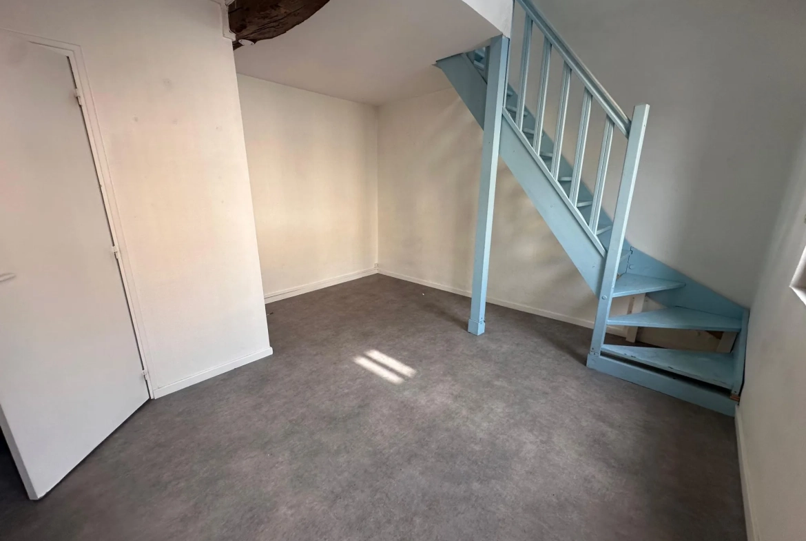 Charmant duplex à vendre à Rouen Saint-Sever - 28 m², idéal pour investissement ou premier achat 