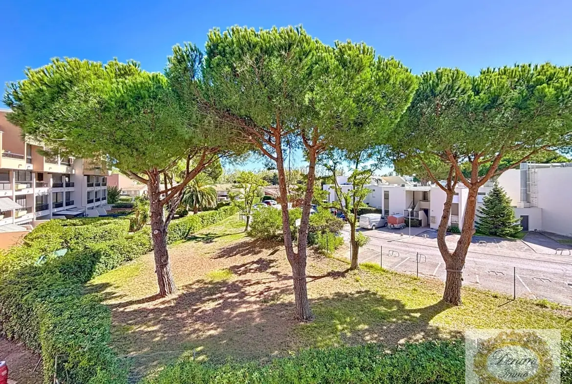 Appartement T1 rénové avec terrasse et parking près de la plage au Grau du Roi 