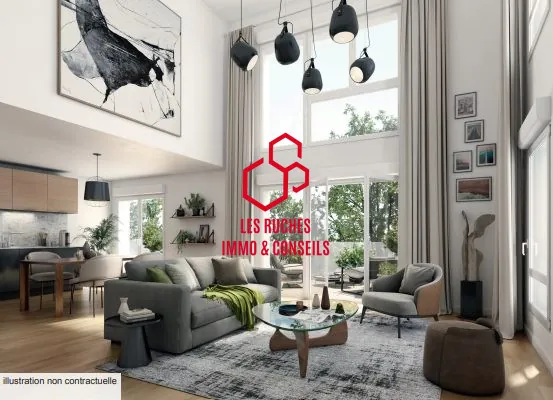Appartement T2 lumineux de 45 m² avec terrasse à Villeneuve-Saint-Georges 