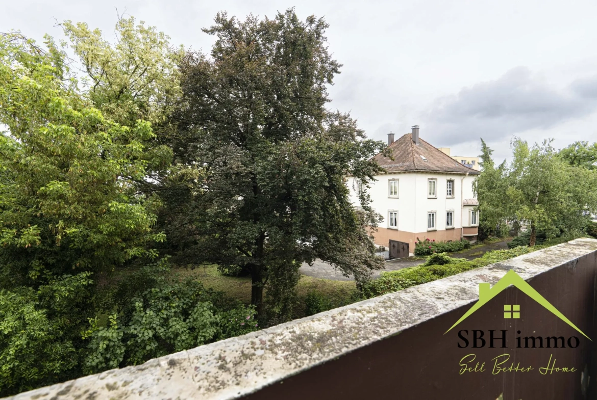 Appartement lumineux de 88 m² avec balcon à Lingolsheim 