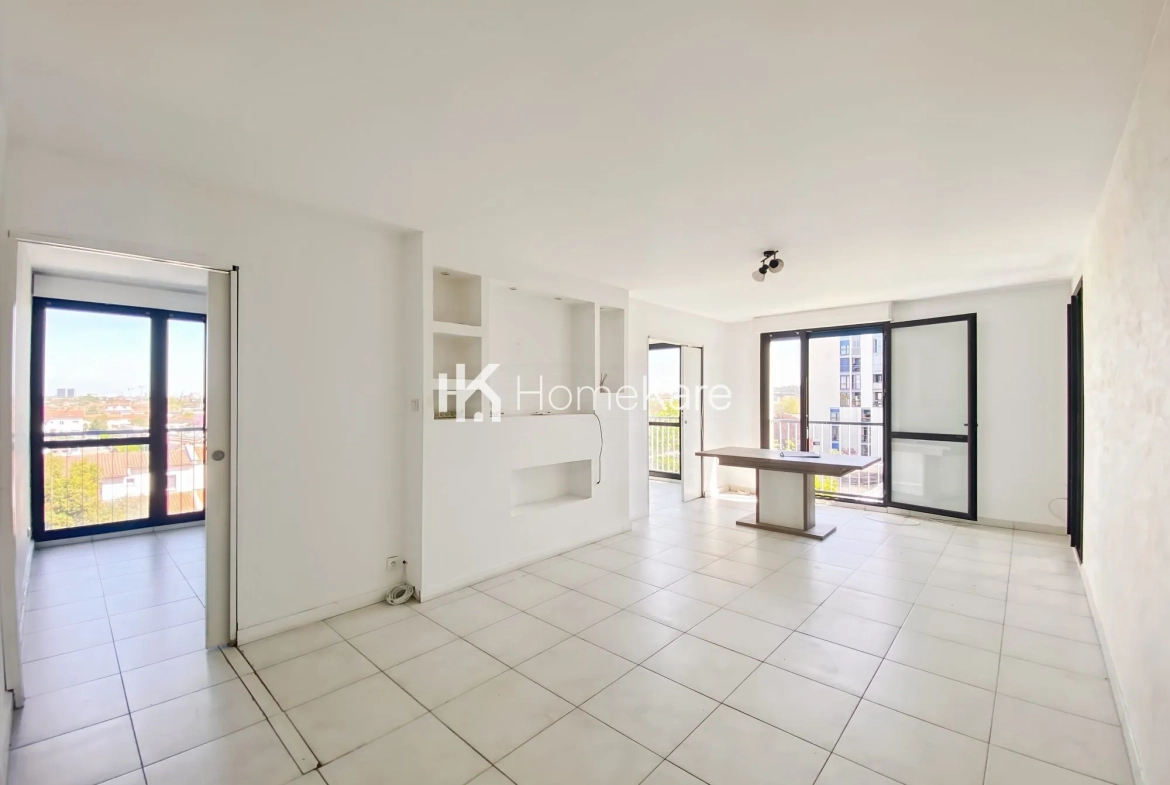 Appartement T4 à Toulouse - Loggia, Cave et Parking - Idéal Investisseur ou Famille 