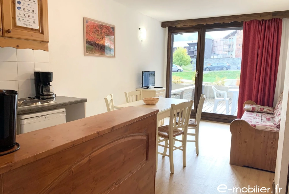 Appartement à vendre à La Norma avec vue pistes et grande terrasse 
