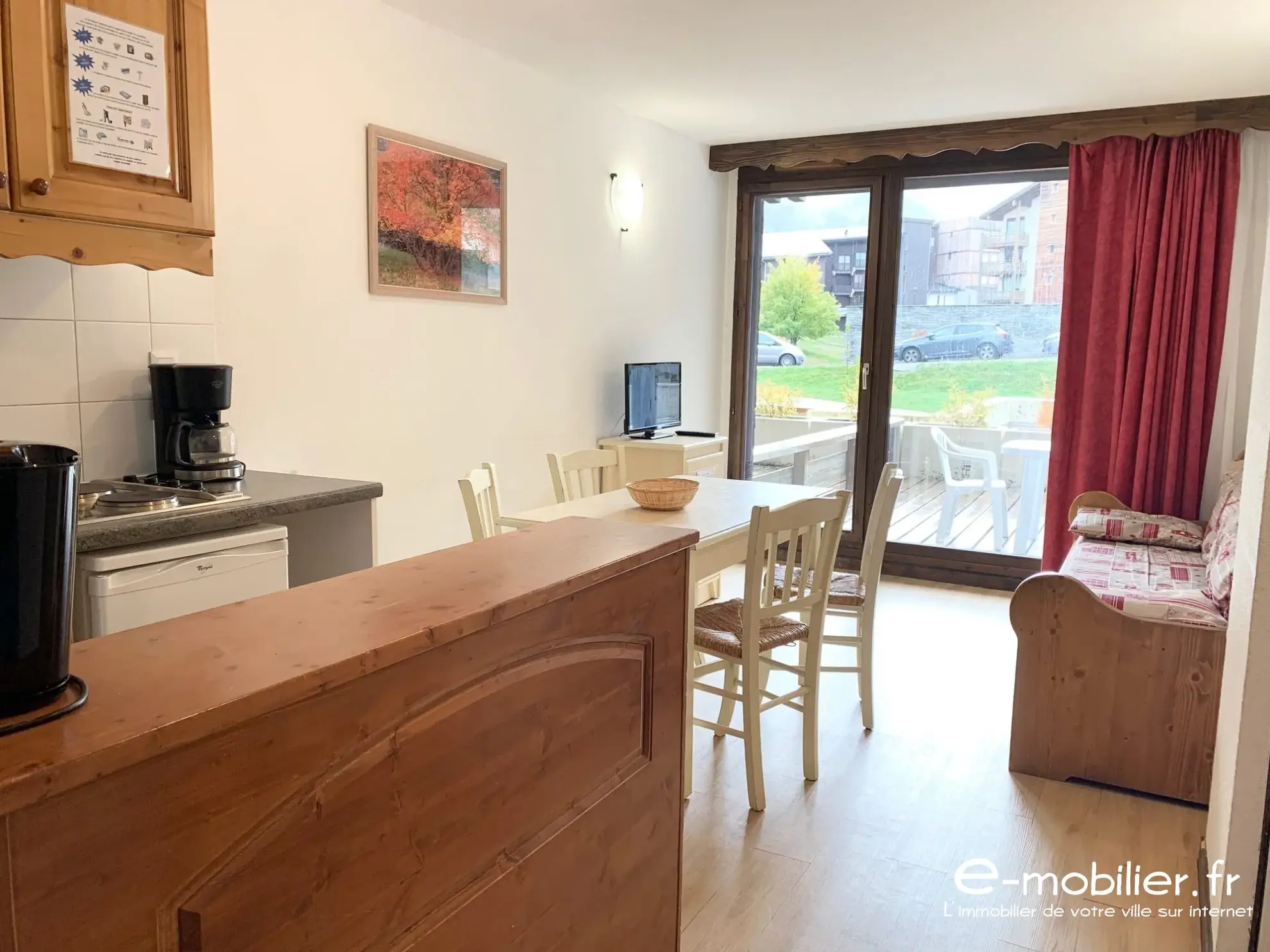 Appartement à vendre à La Norma avec vue pistes et grande terrasse 