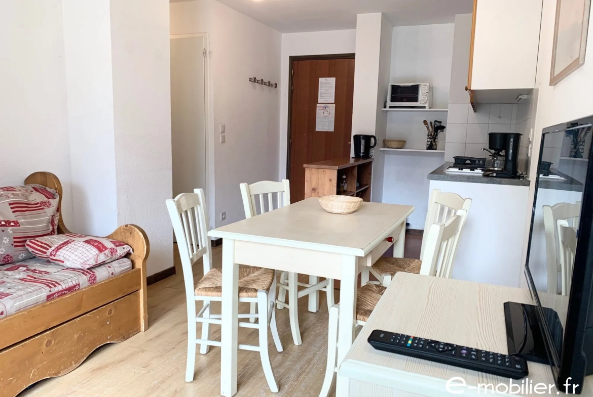 Appartement à vendre à La Norma avec vue pistes et grande terrasse 