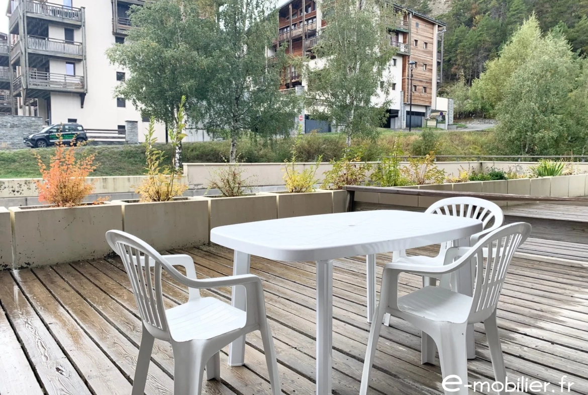 Appartement à vendre à La Norma avec vue pistes et grande terrasse 