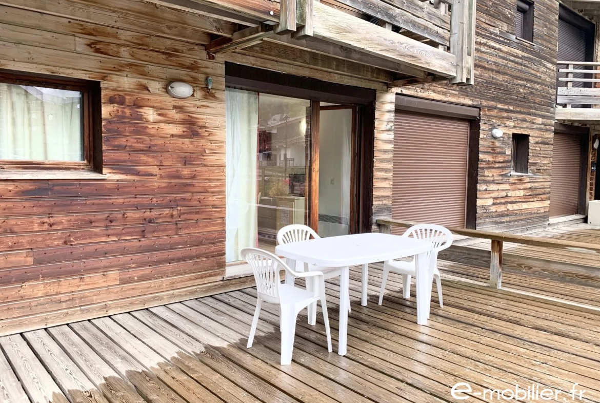Appartement à vendre à La Norma avec vue pistes et grande terrasse 