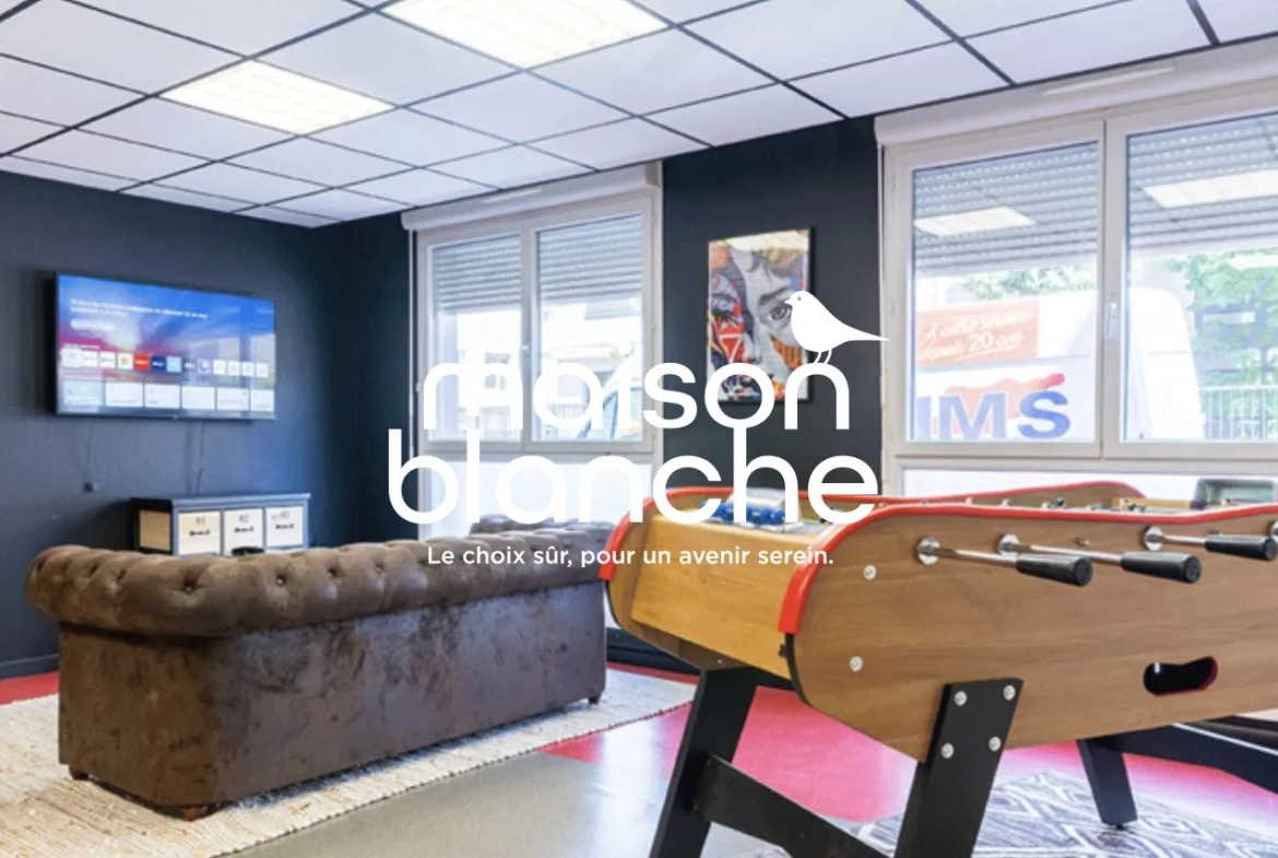 Investissez dans un appartement T1 meublé à Lyon en LMNP avec bail commercial sécurisé 
