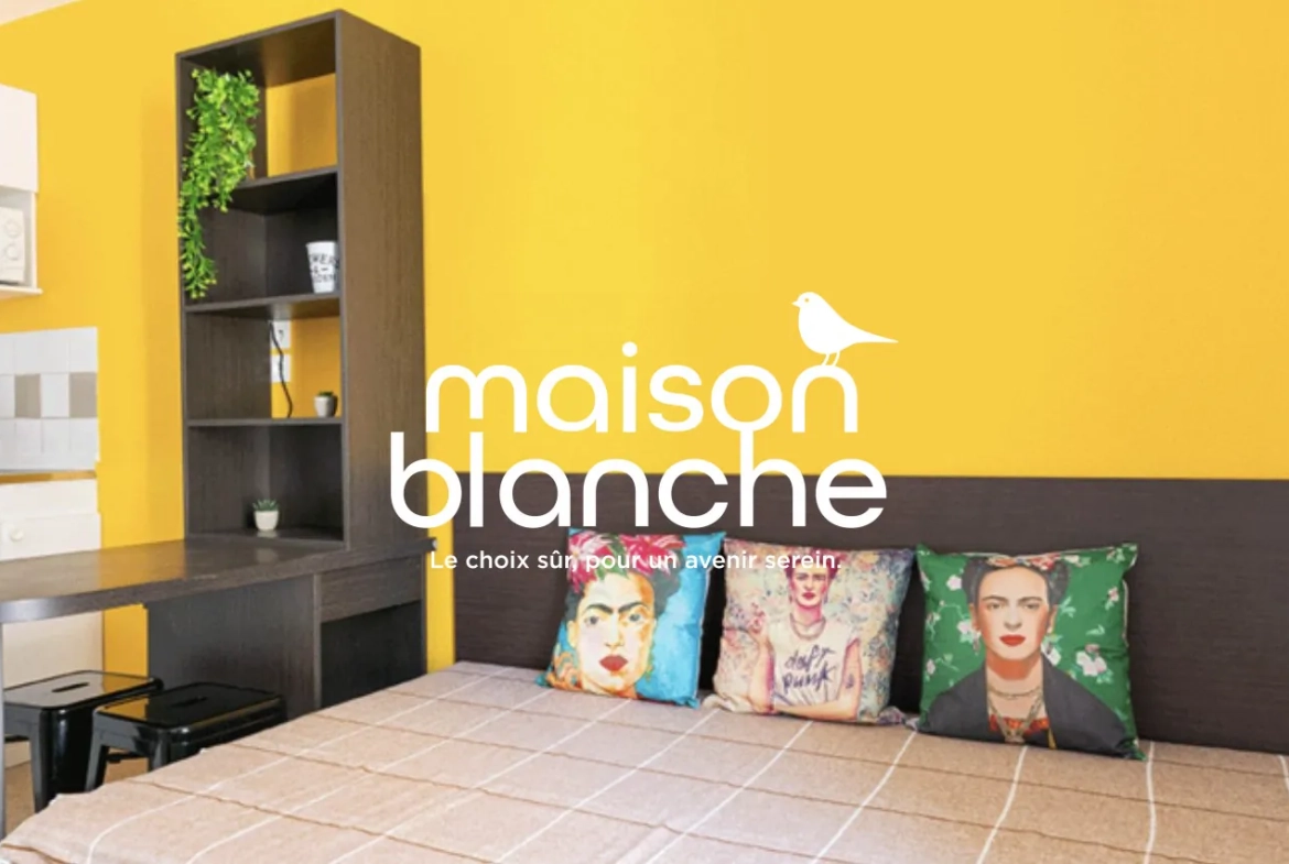 Investissez dans un appartement T1 meublé à Lyon en LMNP avec bail commercial sécurisé 