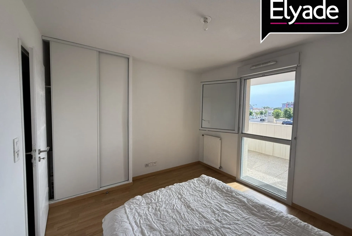 Appartement T2 de 40 m² à Launaguet avec balcon et parking 