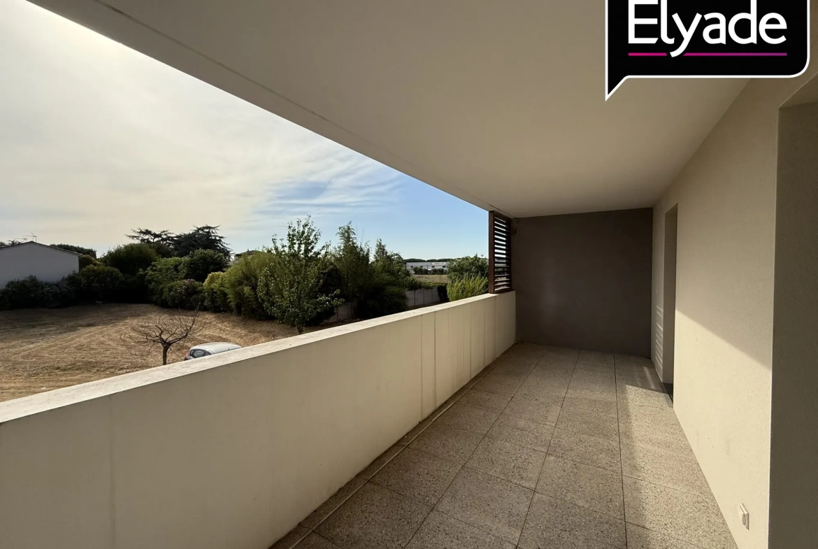 Appartement T2 de 40 m² à Launaguet avec balcon et parking 