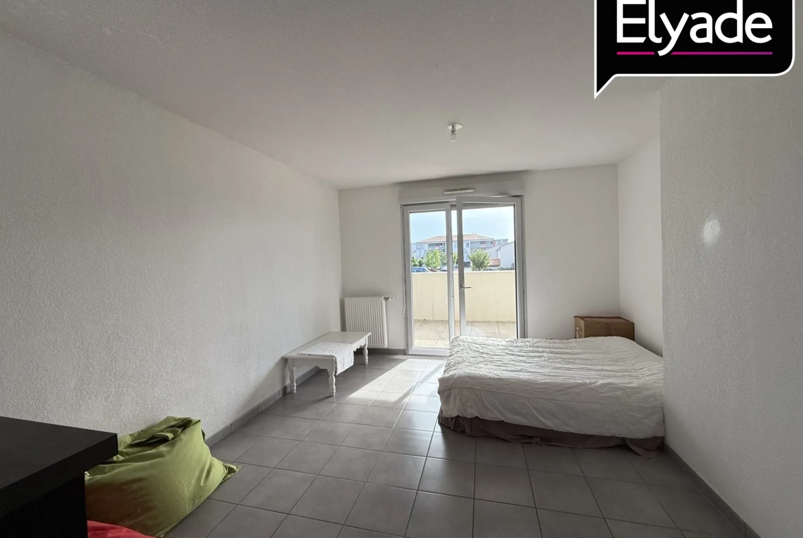 Appartement T2 de 40 m² à Launaguet avec balcon et parking 