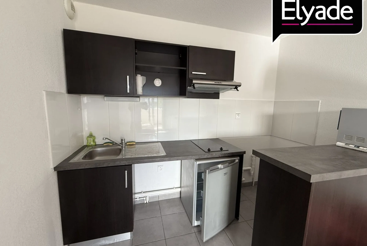 Appartement T2 de 40 m² à Launaguet avec balcon et parking 