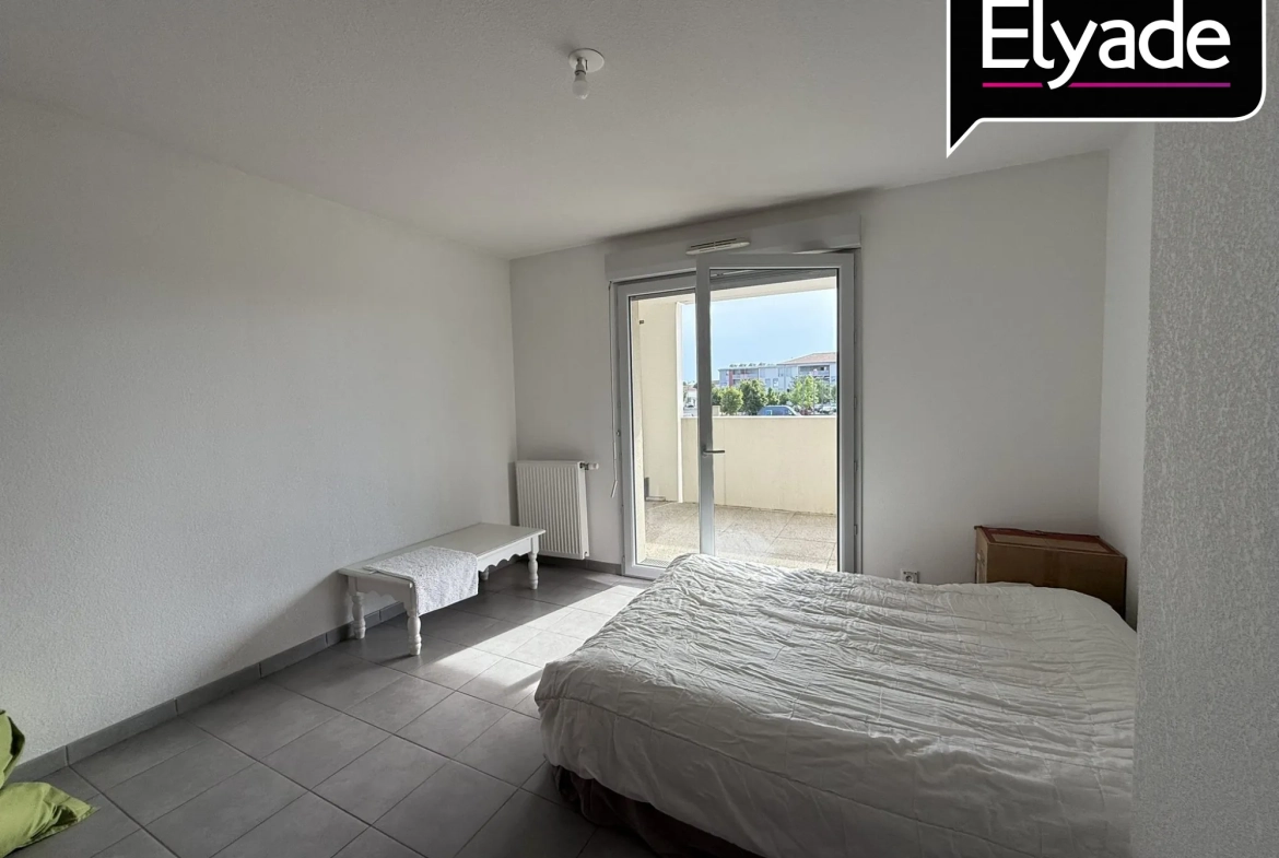 Appartement T2 de 40 m² à Launaguet avec balcon et parking 