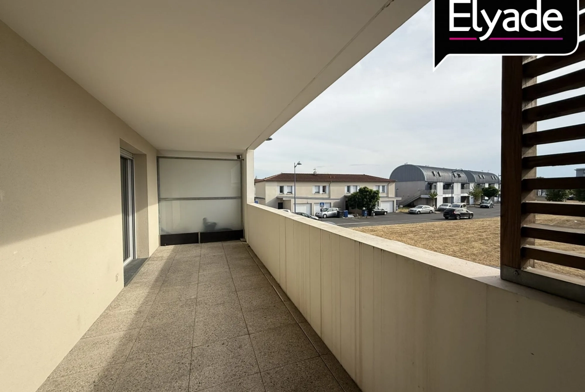 Appartement T2 de 40 m² à Launaguet avec balcon et parking 